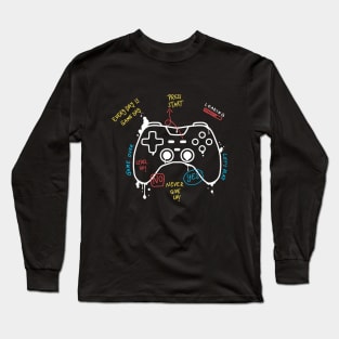 PlayStation Remote controller white Long Sleeve T-Shirt